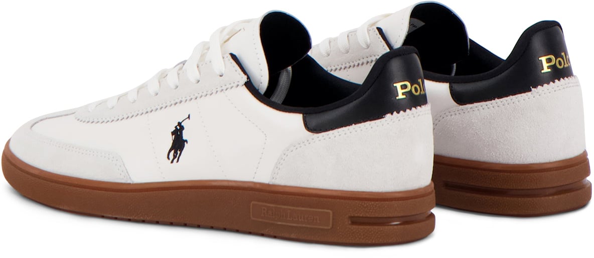 Ralph Lauren Polo   Sneaker Wit Wit