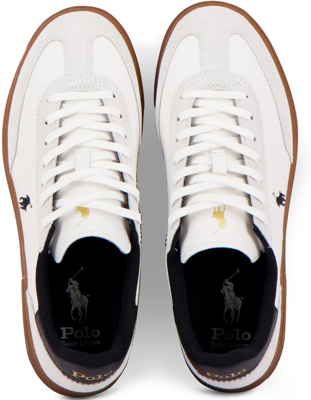 Ralph Lauren Polo   Sneaker Wit Wit
