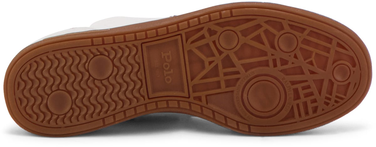 Ralph Lauren Polo   Sneaker Wit Wit