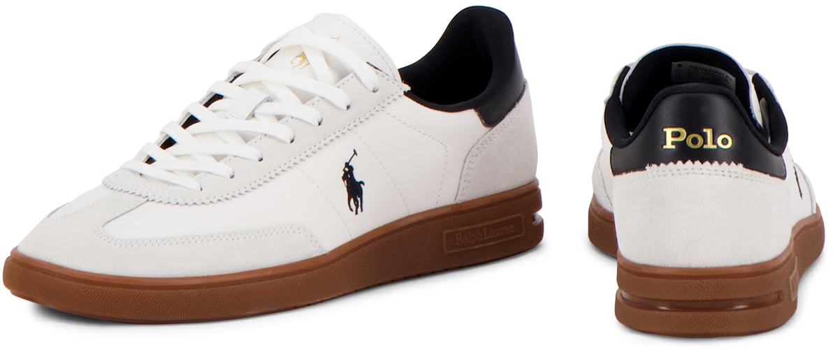 Ralph Lauren Polo   Sneaker Wit Wit