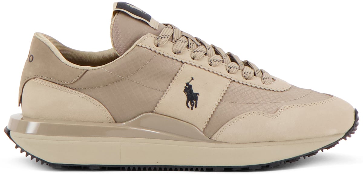 Ralph Lauren Polo   Sneaker Beige Beige