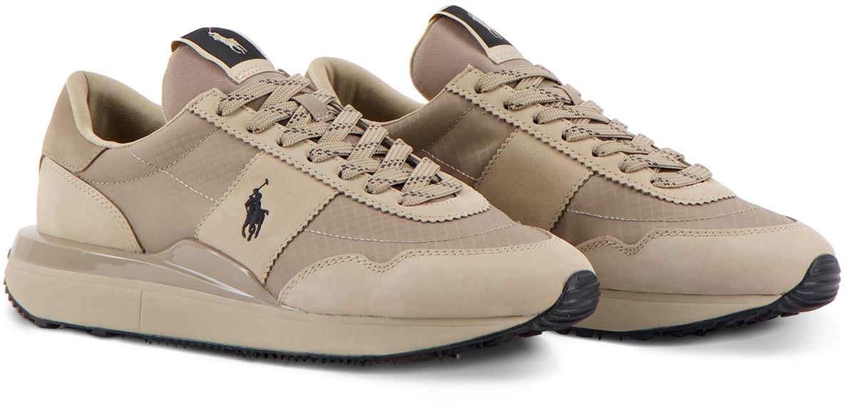 Ralph Lauren Polo   Sneaker Beige Beige