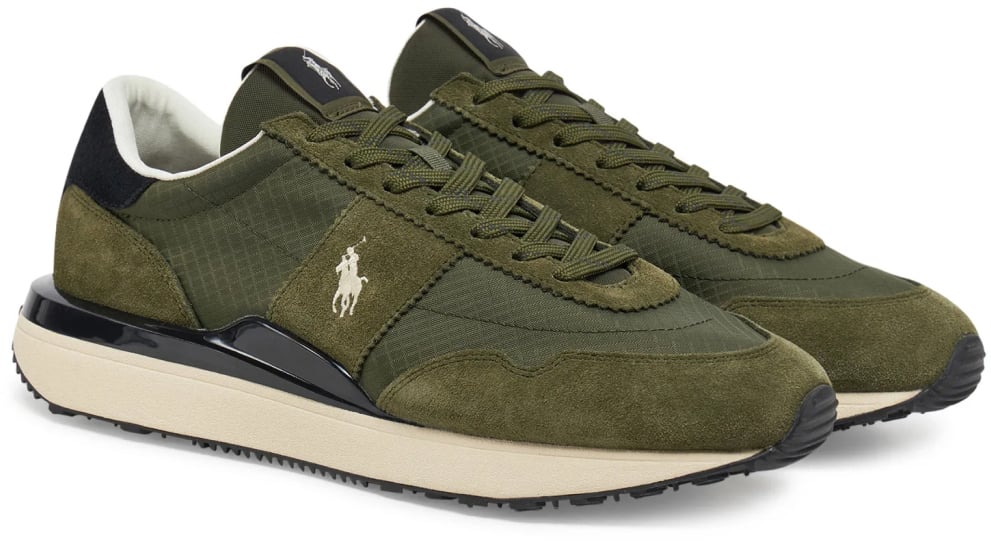 Ralph Lauren Train 89 Pp Logo Sneakers Groen