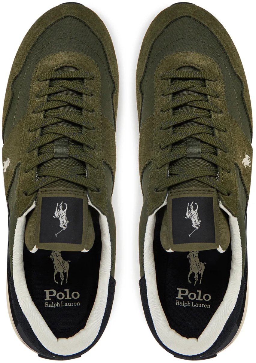 Ralph Lauren Train 89 Pp Logo Sneakers Groen