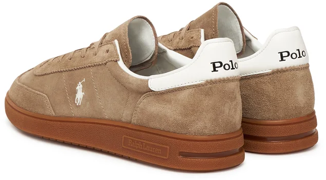 Ralph Lauren Sneakers Dirty Buckdeckwash White Wit