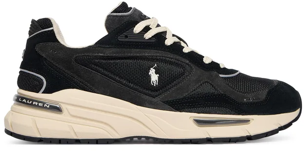 Ralph Lauren Sneakers Blackfaded Black Zwart