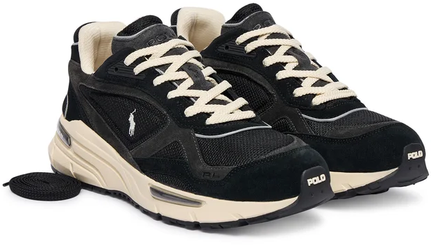 Ralph Lauren Sneakers Blackfaded Black Zwart