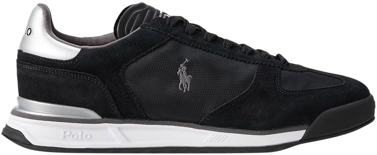 Ralph Lauren Sneakers Blackgreysilver Donkergrijs