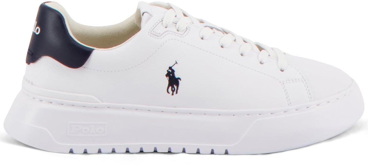 Ralph Lauren Polo   Sneaker Wit Wit