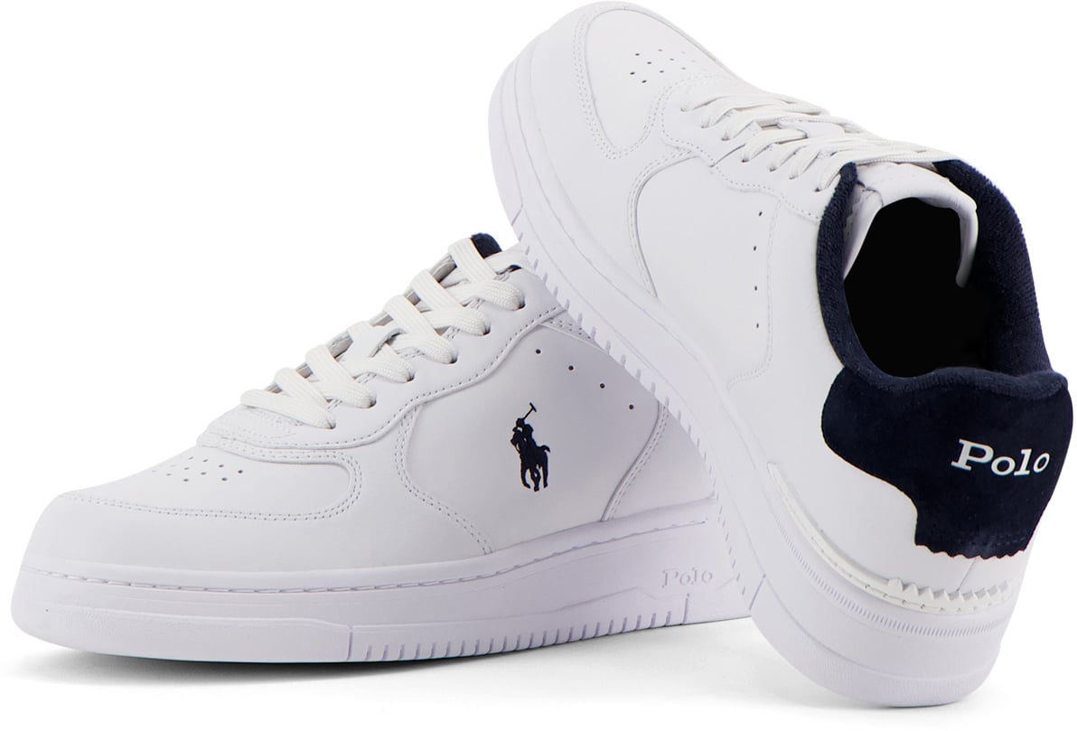 Ralph Lauren Polo   Sneaker Wit Wit