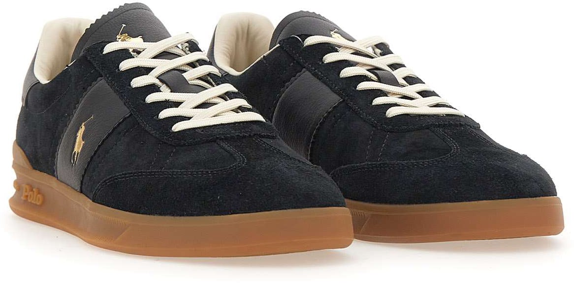 Ralph Lauren Sneakers Black Zwart