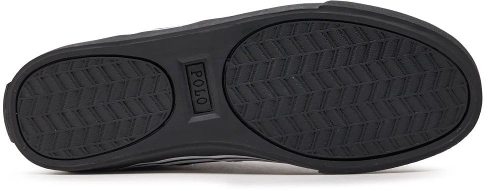 Ralph Lauren Hanford Logo Sneakers Zwart