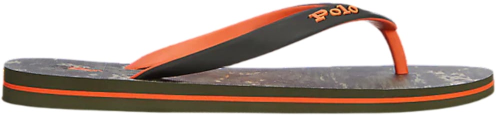 Ralph Lauren Sandals Greenorange Groen