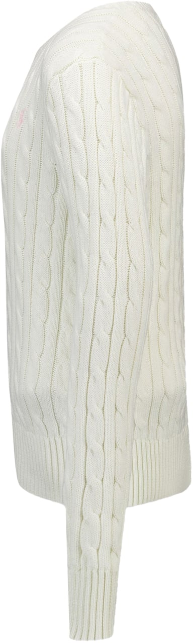 Ralph Lauren Ralph Lauren Kinder Meisjes Trui In Off White Wit