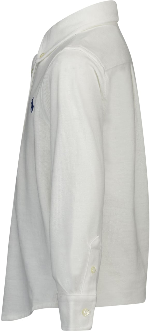 Ralph Lauren Ralph Lauren Kinder Jongens Blouse In Wit Wit