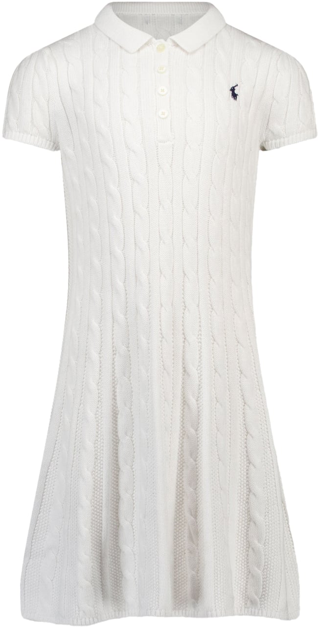 Ralph Lauren Ralph Lauren Kinder Meisjes Jurk In Wit Wit