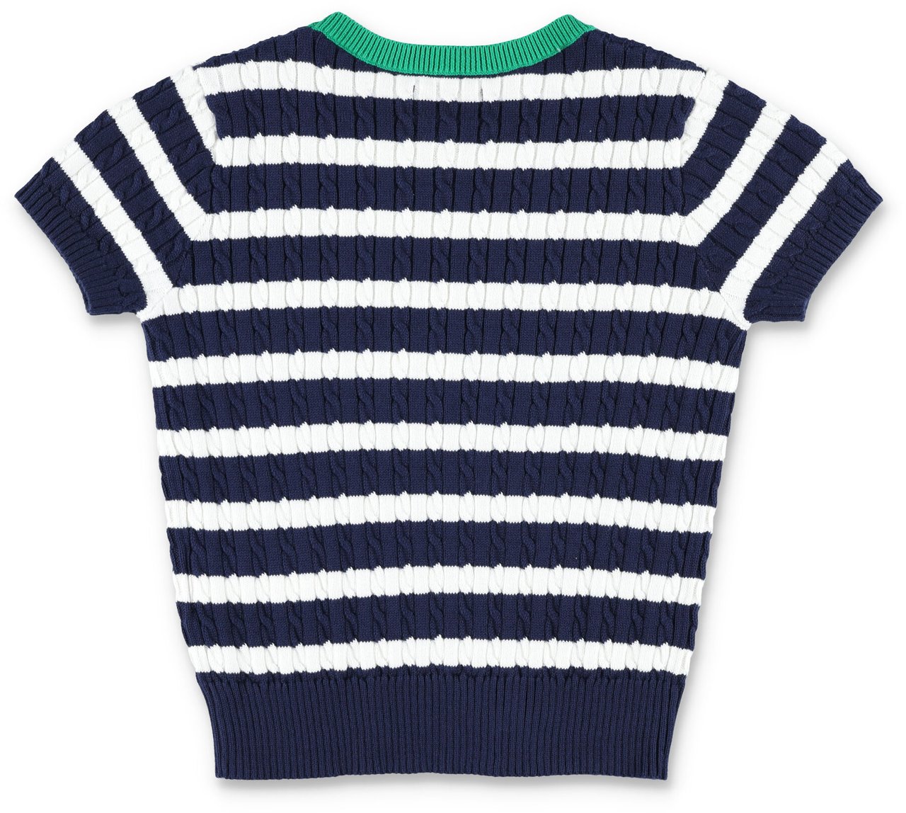 Ralph Lauren Set Skirt+Knit Blu Blauw