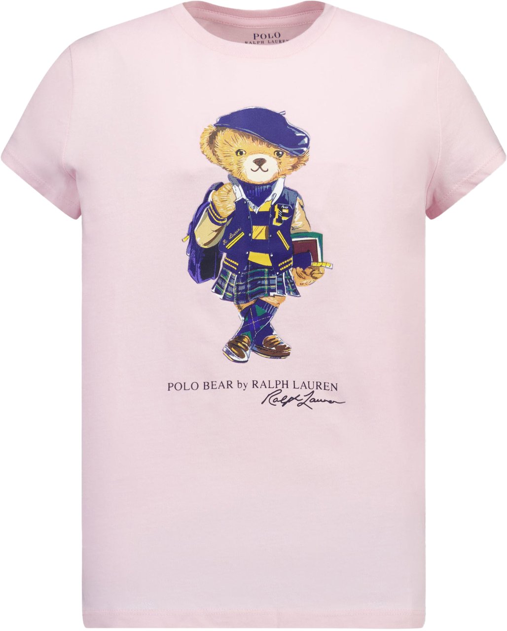 Ralph Lauren Ralph Lauren Kinder Meisjes T-Shirt In Licht Roze Roze