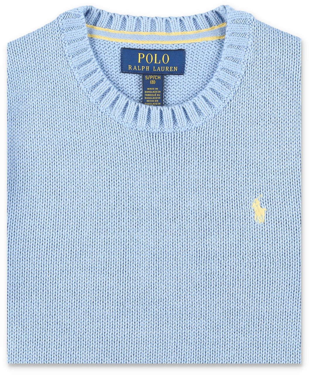 Ralph Lauren Knit Basic Blu Blauw