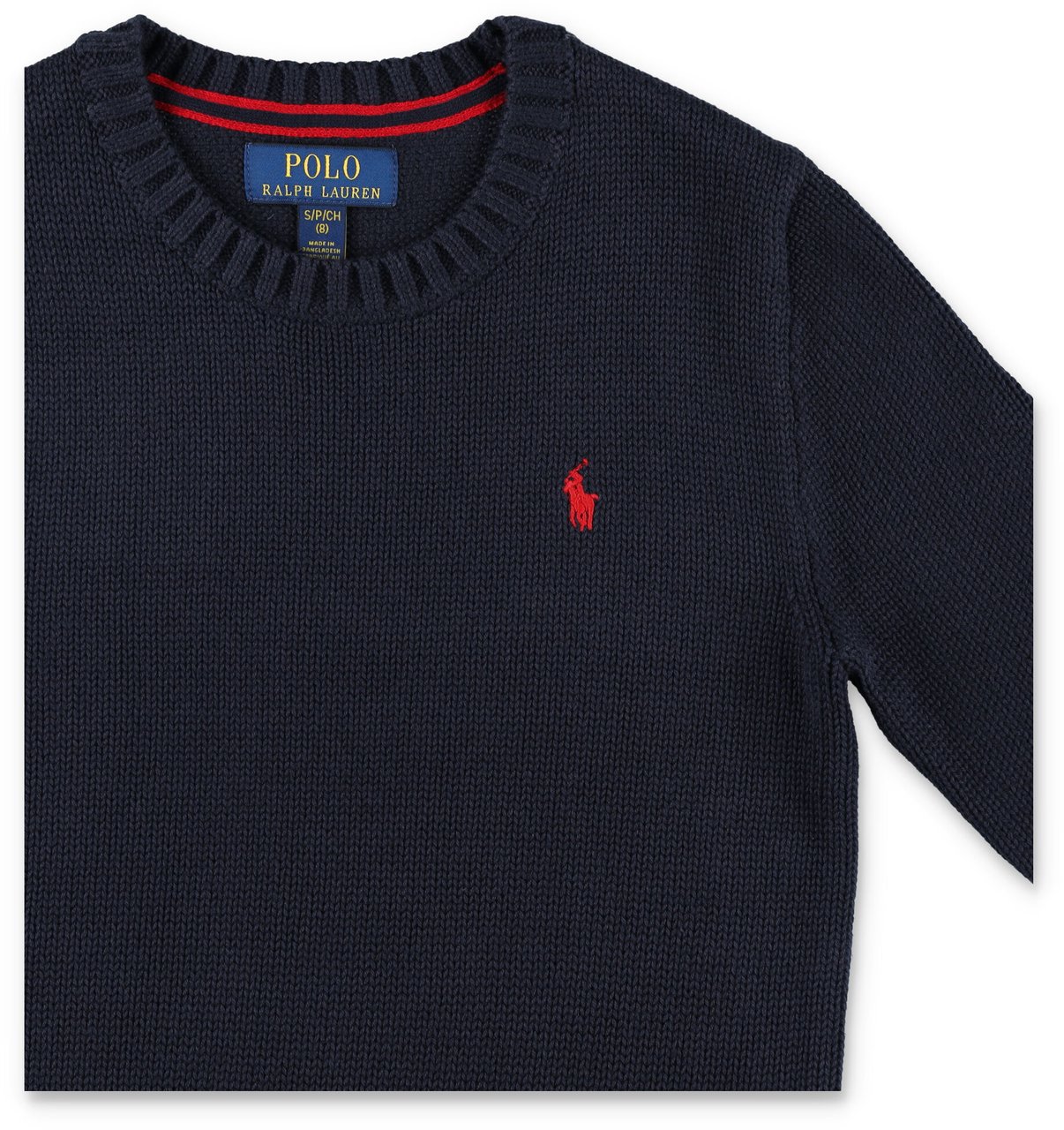Ralph Lauren Knit Basic Blu Blauw