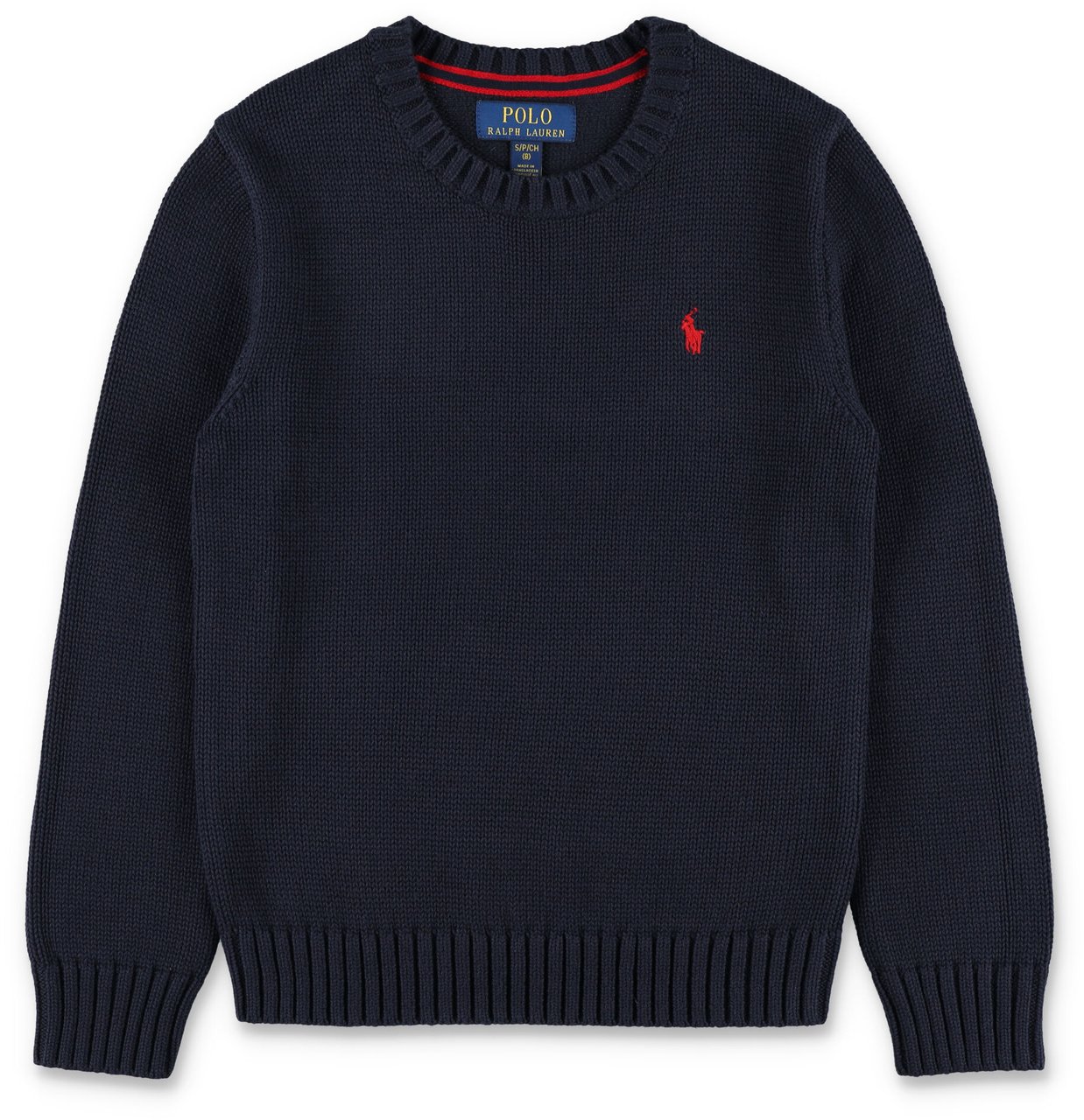 Ralph Lauren Knit Basic Blu Blauw