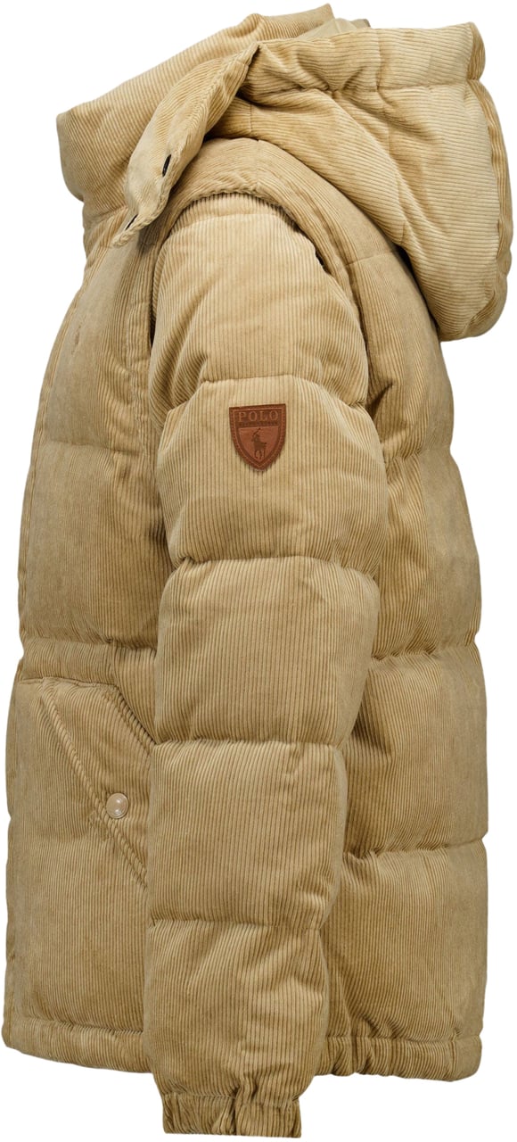 Ralph Lauren Ralph Lauren Kinder Jongens Winterjas In Khaki Groen