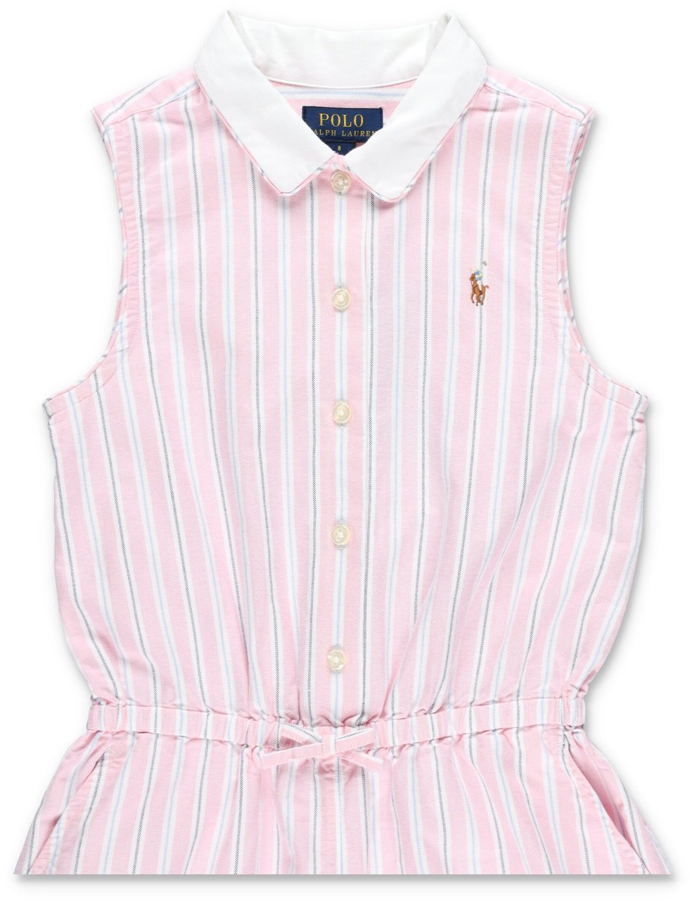 Ralph Lauren Shirt Jumsuit No Sleeves Rosa Roze
