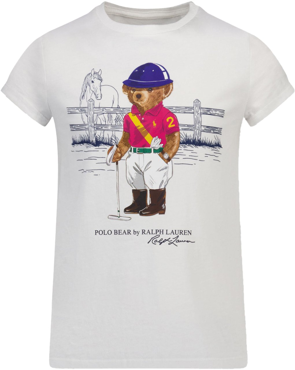 Ralph Lauren Ralph Lauren Kinder Jongens T-Shirt In Wit Wit
