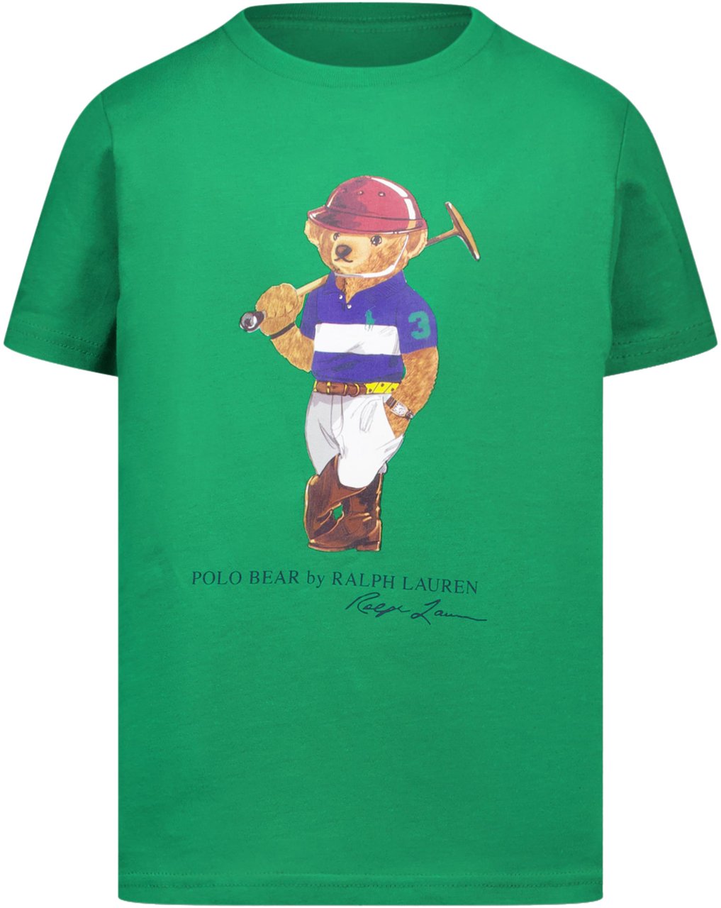 Ralph Lauren Ralph Lauren Kinder Jongens T-Shirt In Groen Groen