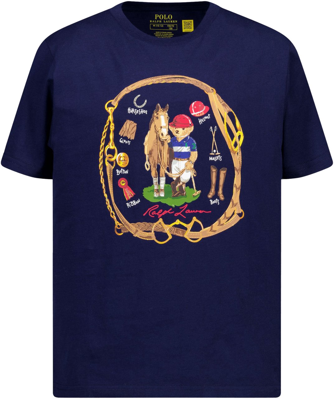 Ralph Lauren Ralph Lauren Kinder Jongens T-Shirt In Navy Blauw