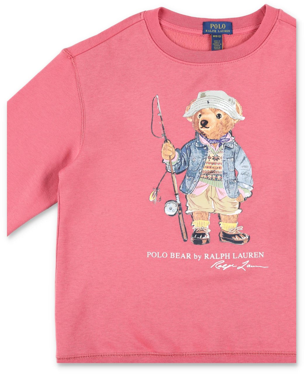 Ralph Lauren Fleece Bear Adirondack Berry Roze