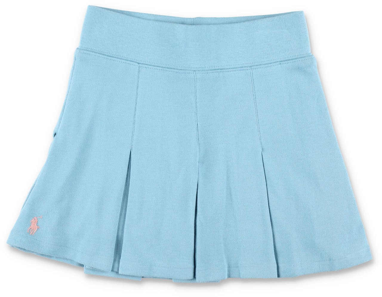 Ralph Lauren Set Polo+Mini Skirt Blue Lichtblauw