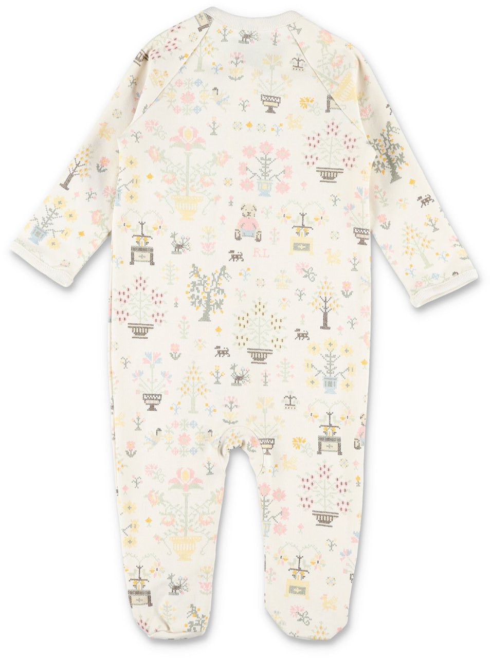 Ralph Lauren Set Jumpsuit+Acc Rosso Wit