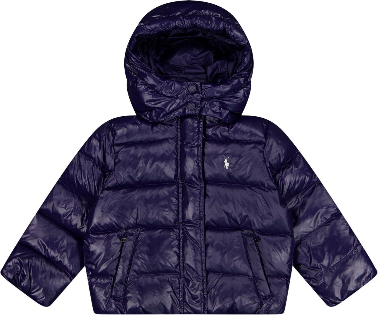 Ralph Lauren Kinder Meisjes Winterjas In Navy Blauw