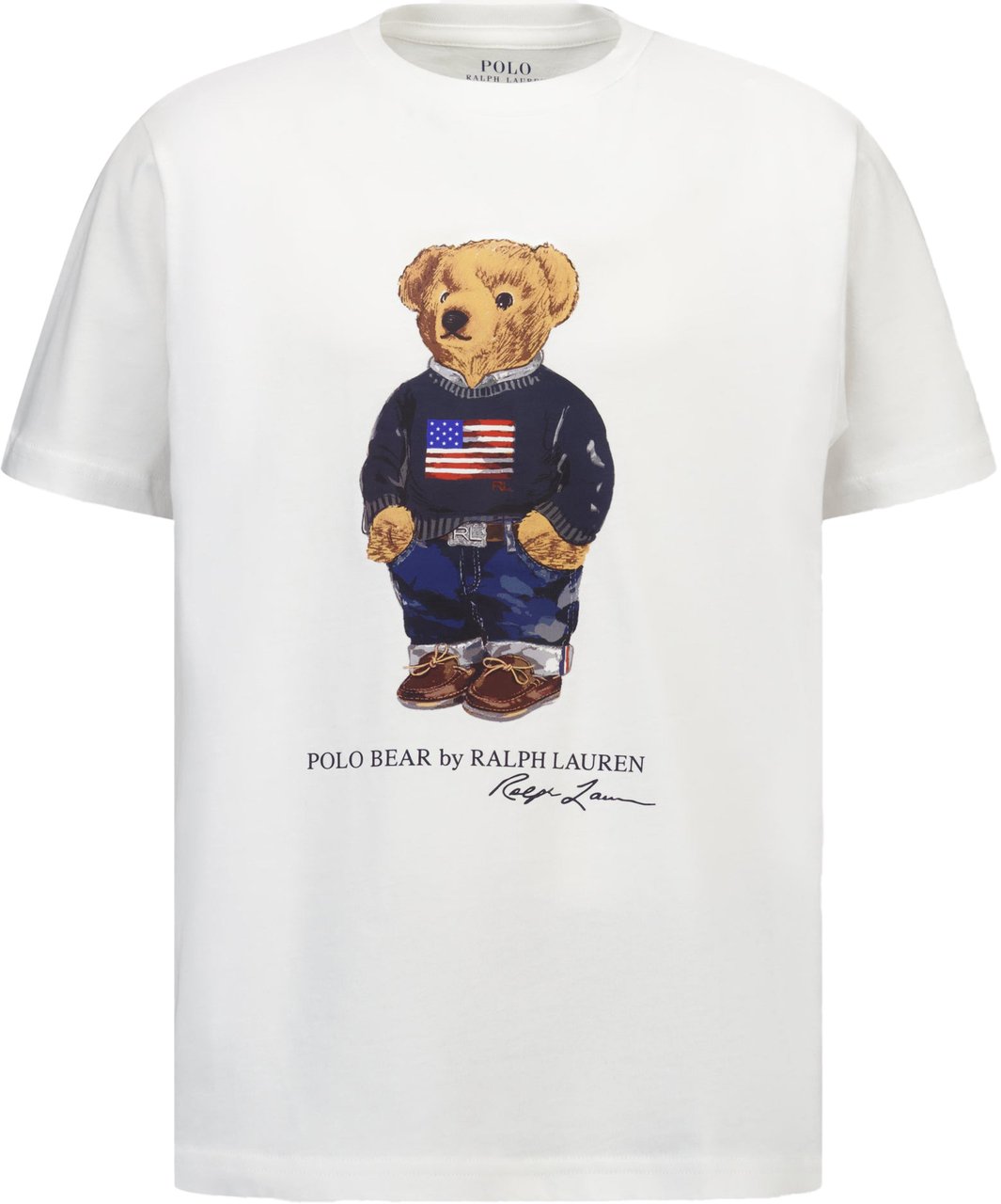 Ralph Lauren Ralph Lauren Kinder Jongens T-Shirt In Wit Wit
