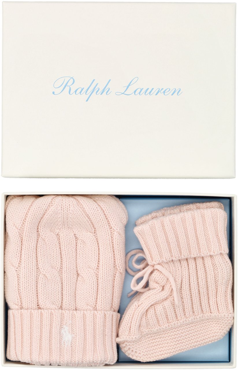 Ralph Lauren Set Baby Rosa Roze