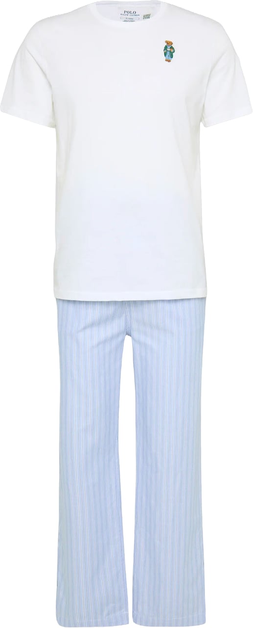 Ralph Lauren Pigiama S/S Set Stripe & T-Shirt Divers