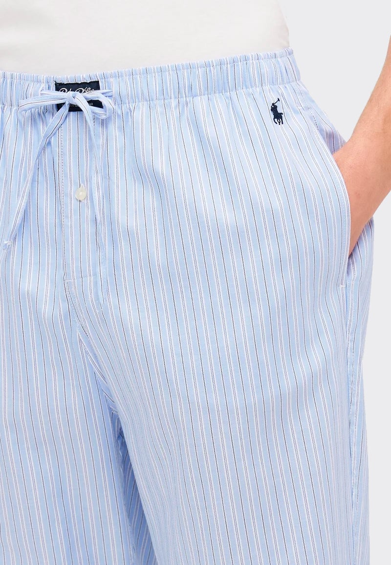 Ralph Lauren Pigiama S/S Set Stripe & T-Shirt Divers