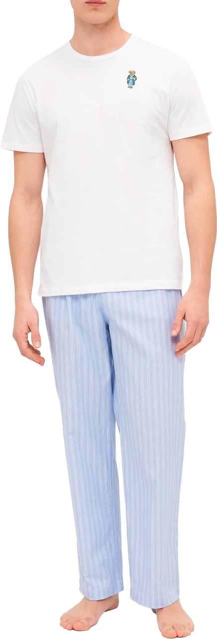 Ralph Lauren Pigiama S/S Set Stripe & T-Shirt Divers