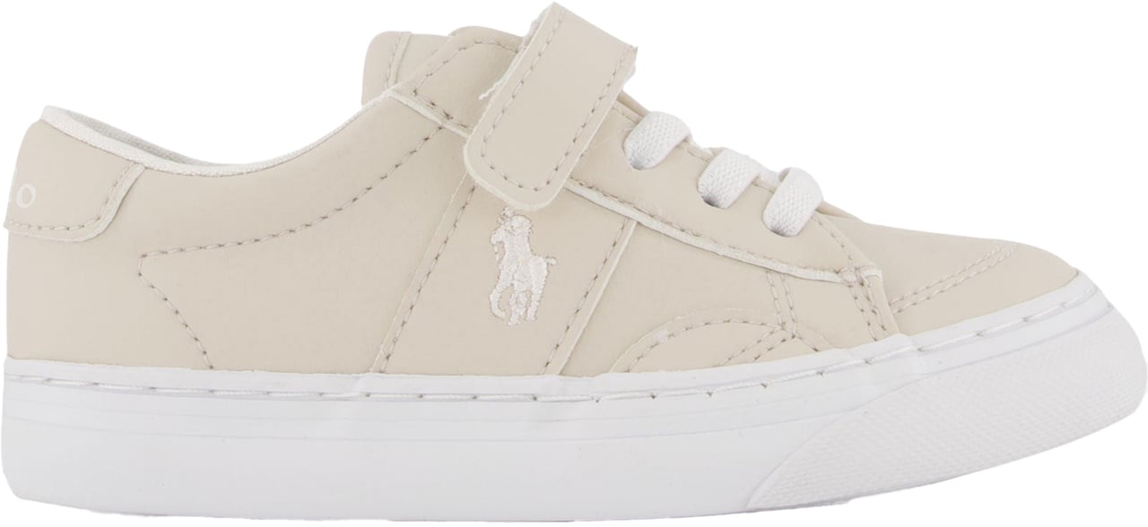 Ralph Lauren Ralph Lauren RYLEY PS Jongens Sneakers In Licht Beige Beige