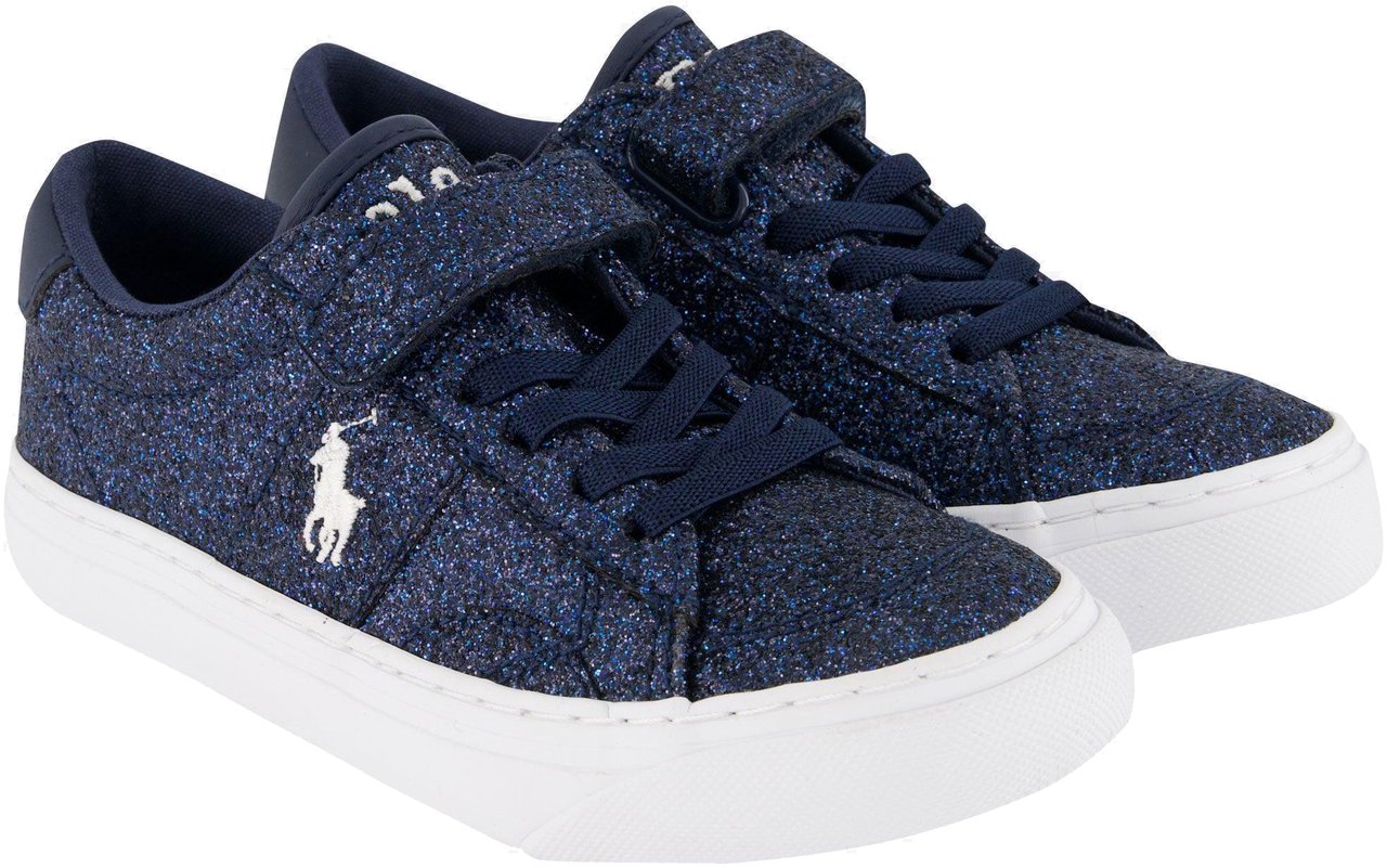 Ralph Lauren Ralph Lauren Ryley Ps Meisjes Sneakers Navy Blauw