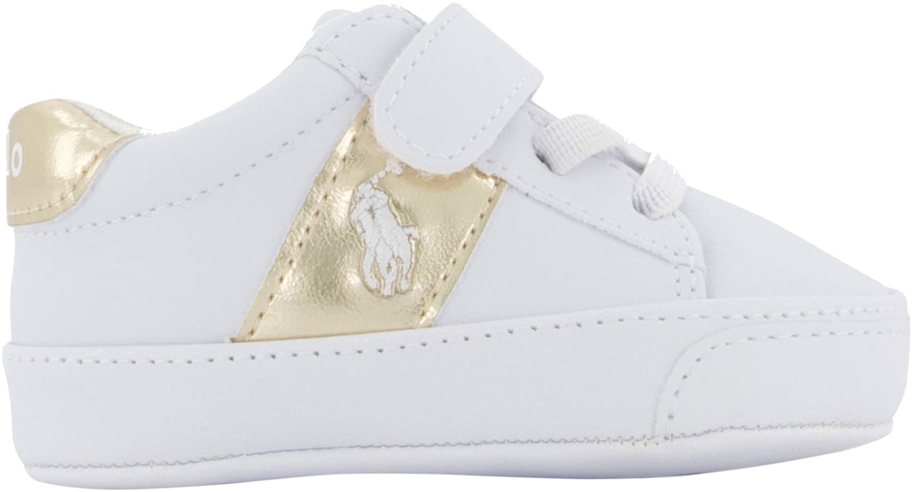 Ralph Lauren Ralph Lauren Ryley Ps Baby Meisjes Sneakers In Wit Wit