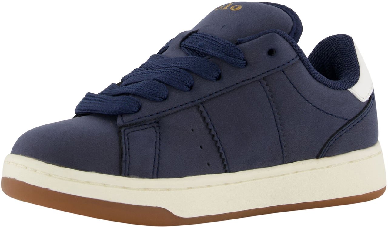 Ralph Lauren Ralph Lauren Knollan Jongens Sneakers In Navy Blauw