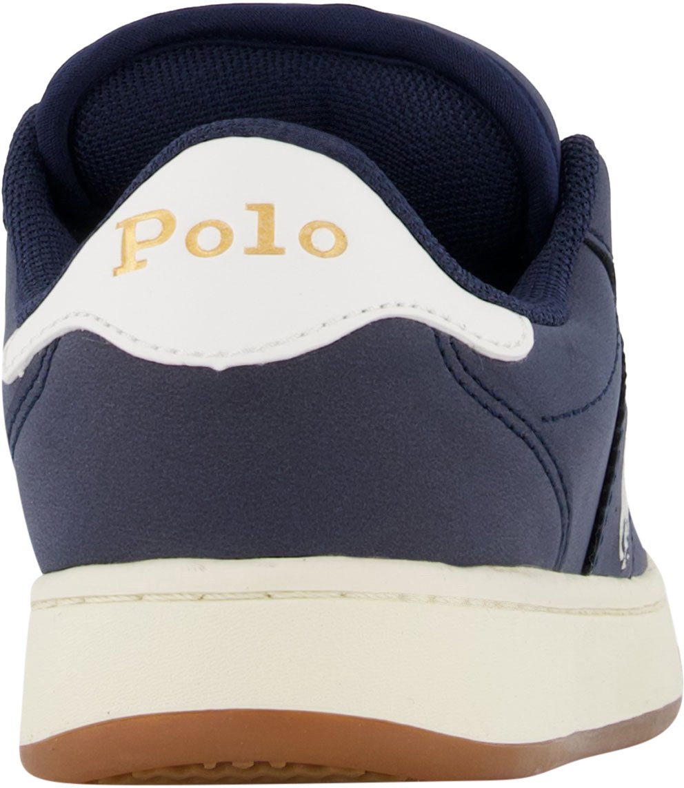 Ralph Lauren Ralph Lauren Knollan Jongens Sneakers In Navy Blauw