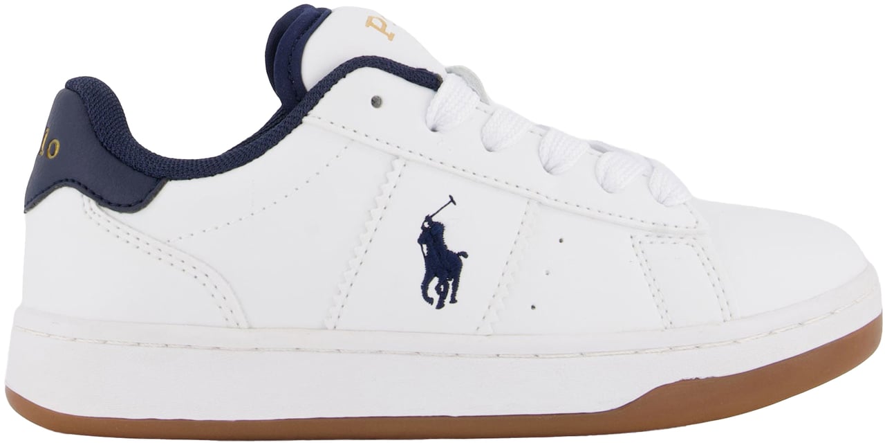 Ralph Lauren Ralph Lauren Knollan Jongens Sneakers In Wit Wit