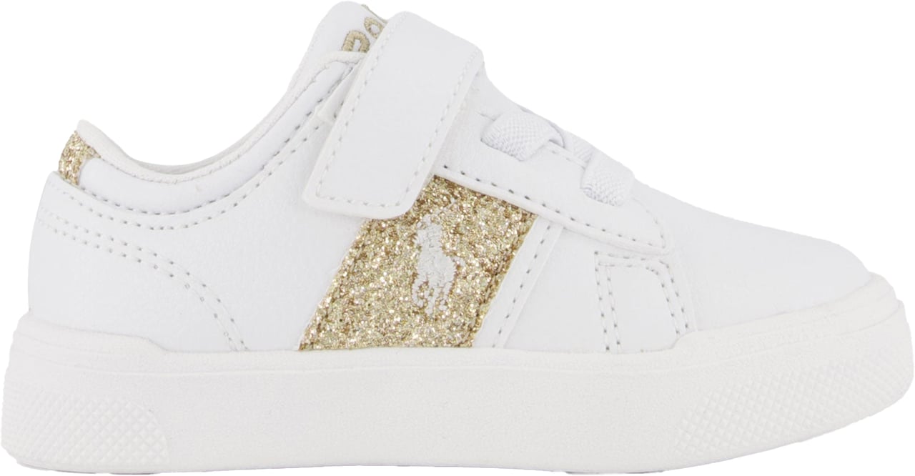 Ralph Lauren Ralph Lauren Frazier Meisjes Sneakers In Wit Wit