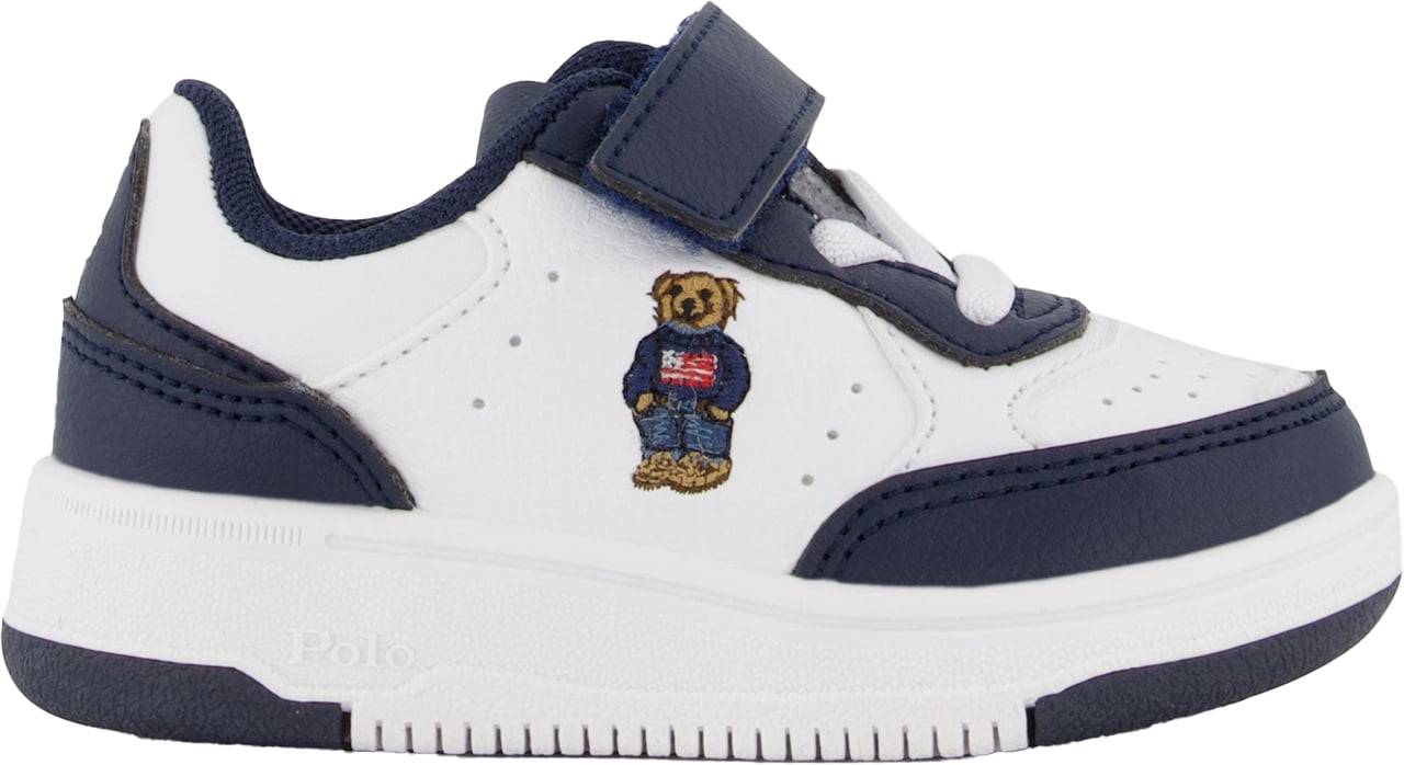 Ralph Lauren Ralph Lauren Masters Court Ii Jongens Sneakers In Wit Wit