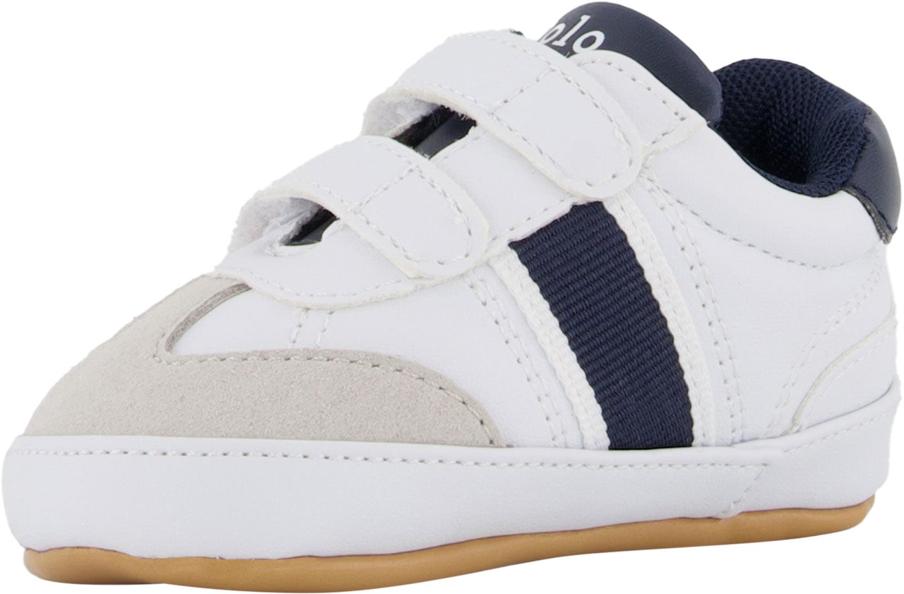Ralph Lauren Ralph Lauren Heritage Court Iii Baby Jongens Sneakers In Wit Wit