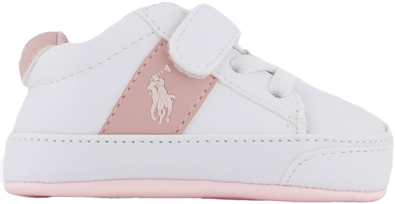 Ralph Lauren Ralph Lauren Ryley Ps Layette Baby Meisjes Sneakers In Wit Wit