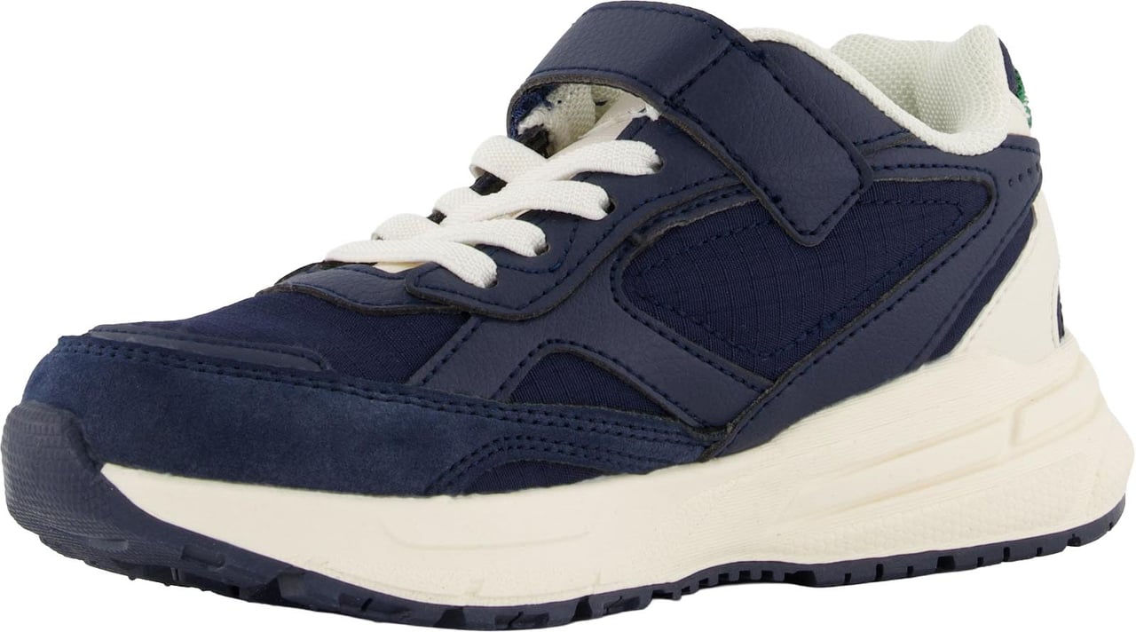 Ralph Lauren Trackster 275 Jongens Sneakers In Navy Blauw